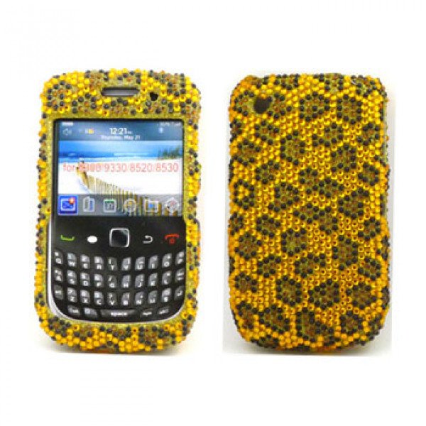 Wholesale BlackBerry 8520 9300 Diamond Case (Leopard)